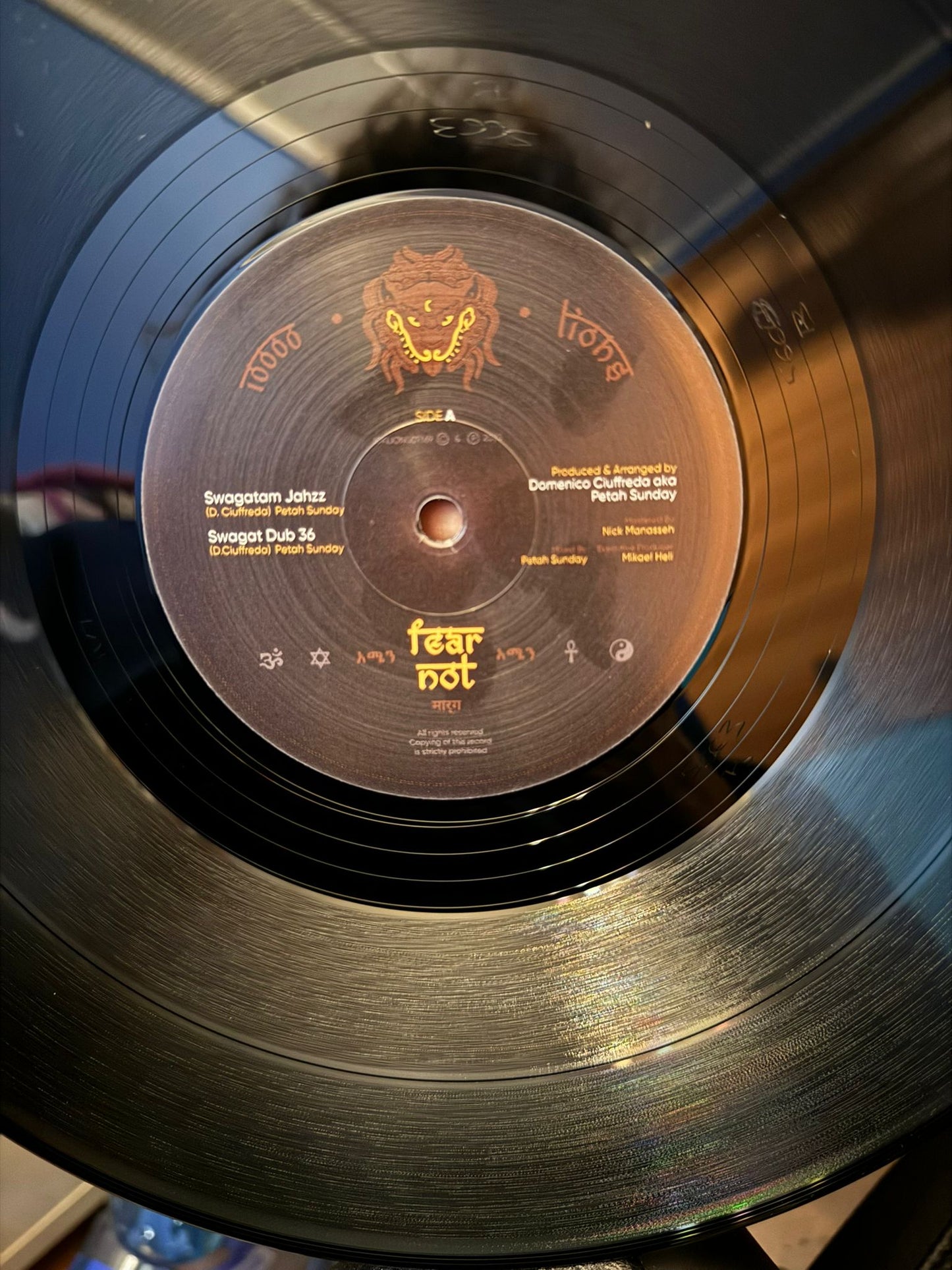 "FEAR NOT - 10KLIONS01369" EP